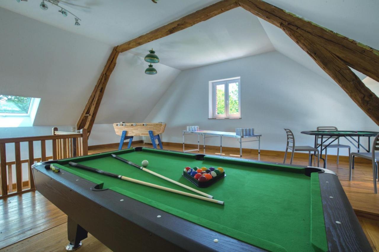 Crazy Villa Le Petit Belair 18 - Heated Pool - Foot - 2H Paris - 30P オービ二ー・シュル・ ネール エクステリア 写真