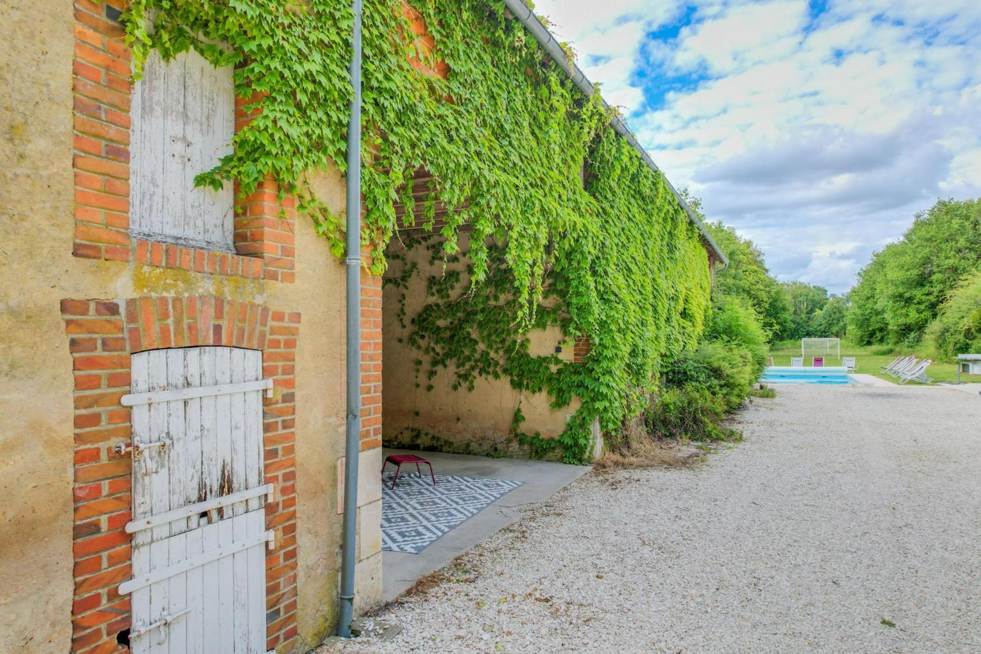 Crazy Villa Le Petit Belair 18 - Heated Pool - Foot - 2H Paris - 30P オービ二ー・シュル・ ネール エクステリア 写真